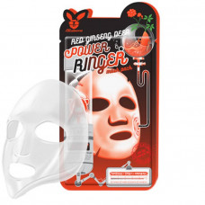 Тканевая маска красный женьшень   Red Ginseng Deep Power Ringer Mask  23ml Elizavecca